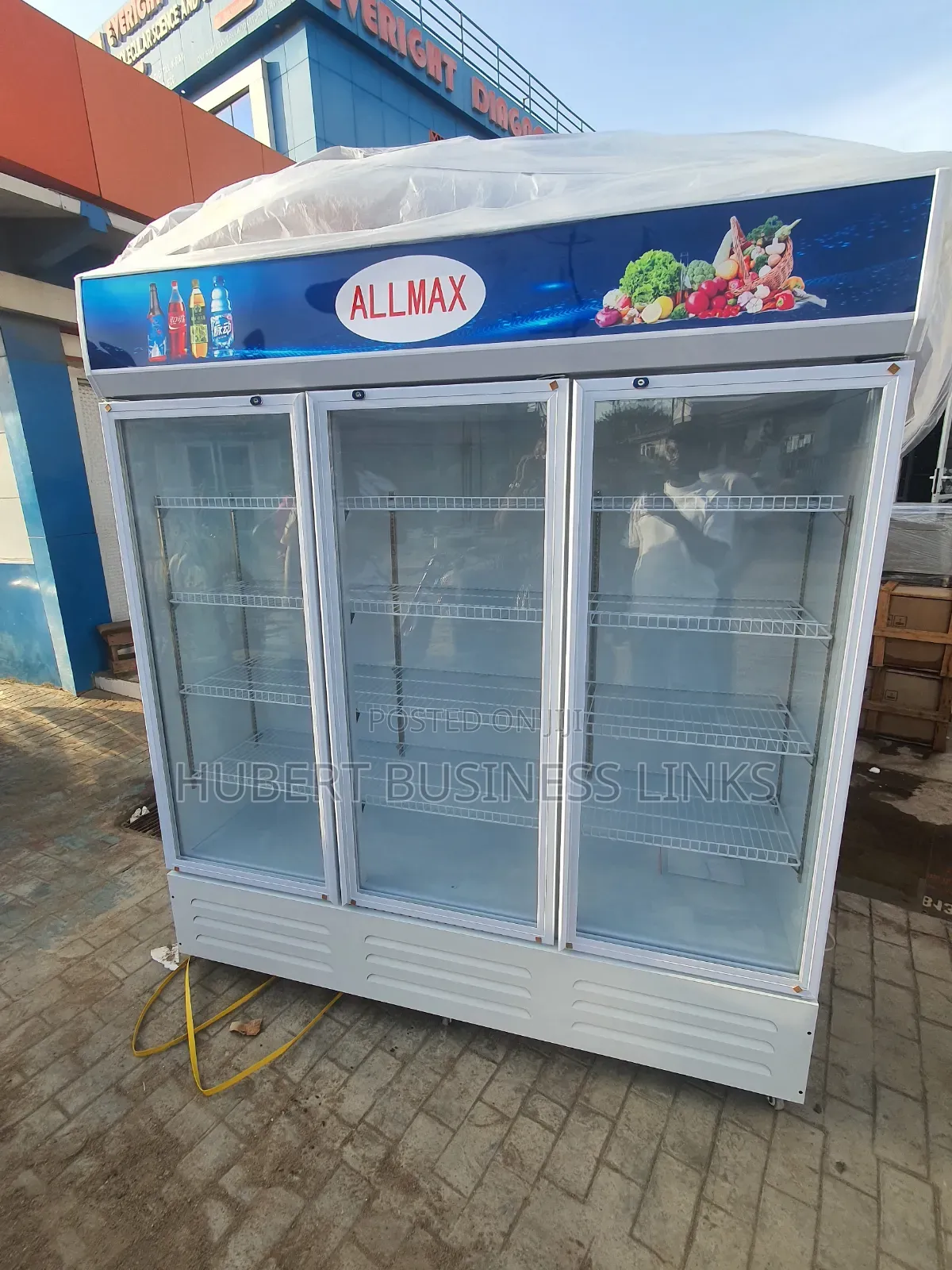 3door Vertical Showcase Chiller/Fridge