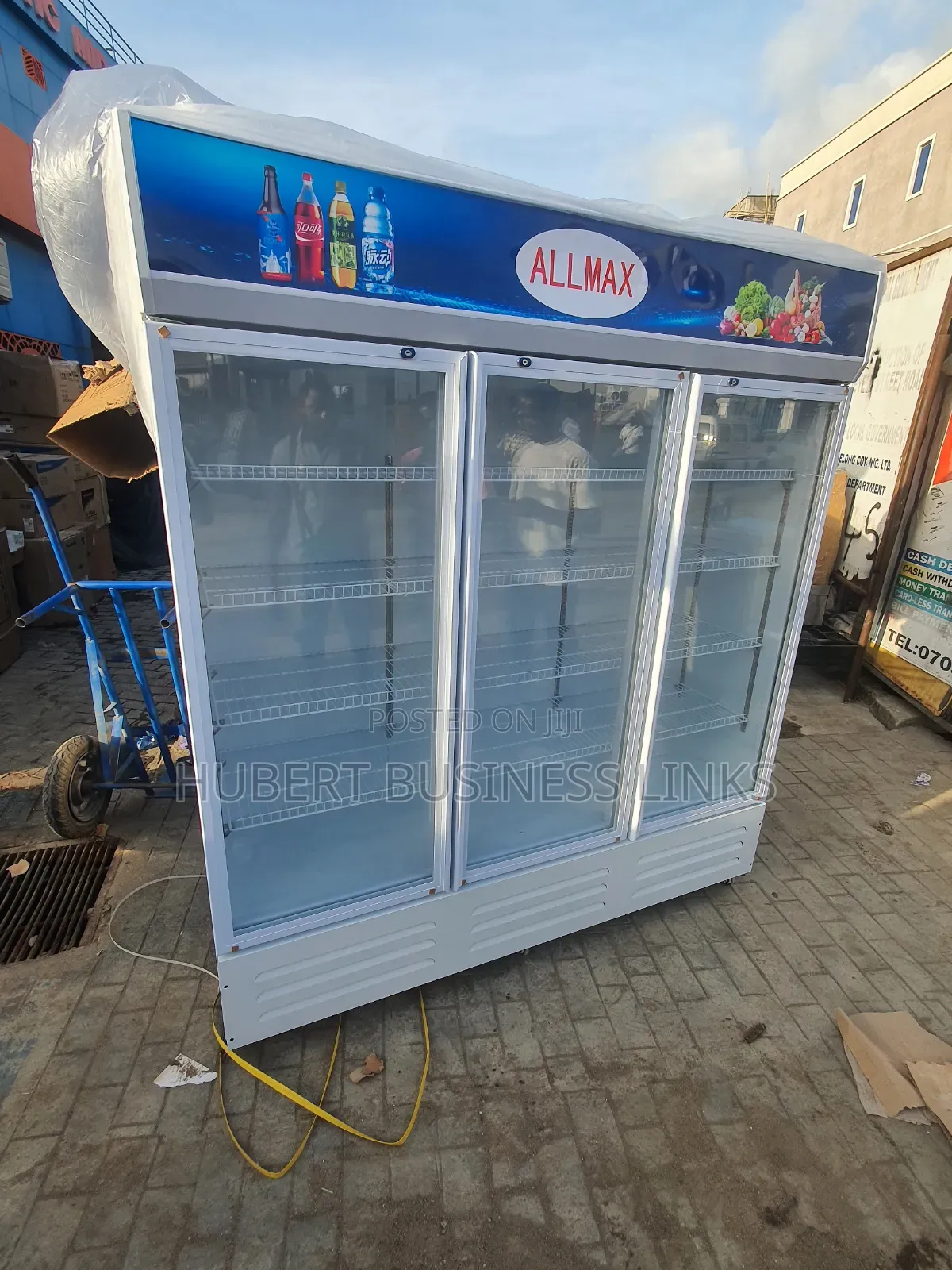 3door Vertical Showcase Chiller/Fridge