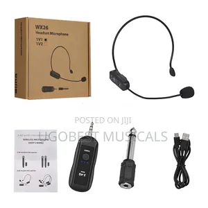 Wx26 Wireless Headset Microphone System