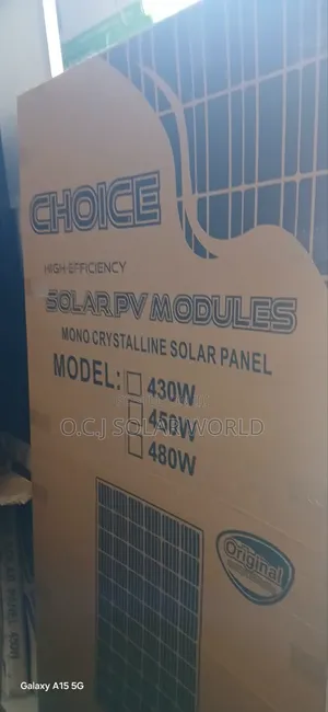 450watts Panel Choice Product