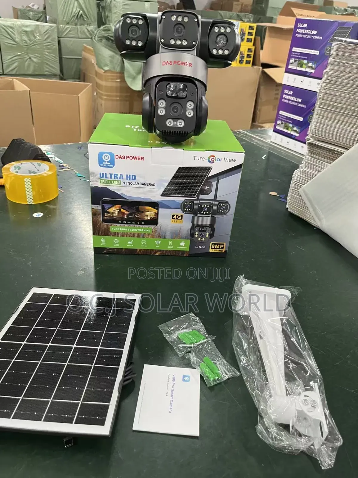 Solar CCT Camera 3lens