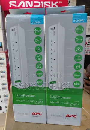 Apc Surge Protector With 2 Usb Ports