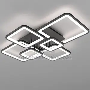 Ultra-Modern Geometric Square Led Ceiling Light