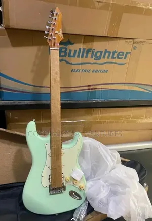Seviliana Stratocaster Electric Lead Guitar Light Green Colour