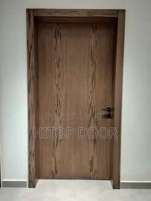Solid-Core (Hdf) Door With Frame and Architrave (Python Colour)
