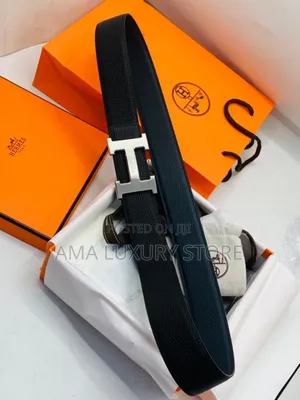 Hermes Genuine Leather Luxury Men's Waist Belts