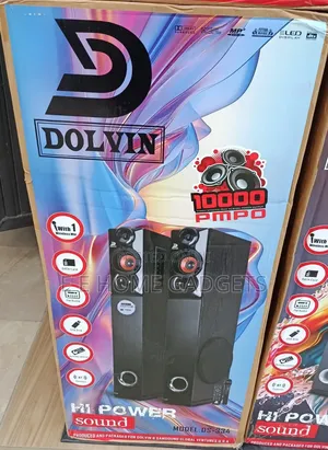Dolvin 2.0 Bluetooth Tower Sound Speakers - Ds-334
