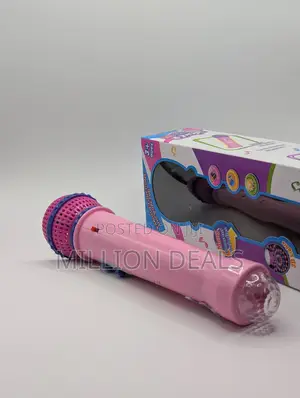 Stylish Led Girl Child Microphone Kids Toy Ages 3+