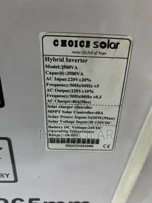 3.5kva 24v Choice Hybrid Inverter