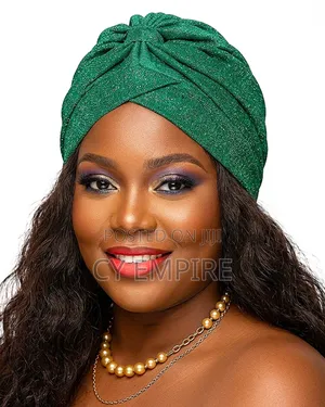 Women Casual Glitter Turban