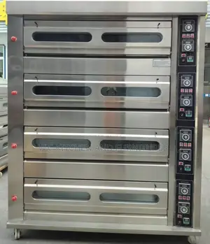 Industrial Gas Oven 16 Tray 4 Deck