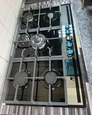(Original Gs Inbuilt Cabinet Blueflame Light 5 Burners Gas Cooker Hob)