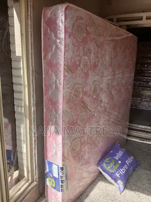 6 by 6 by 10 Semi Orthopaedic Mattress. Green Earth. Affordable