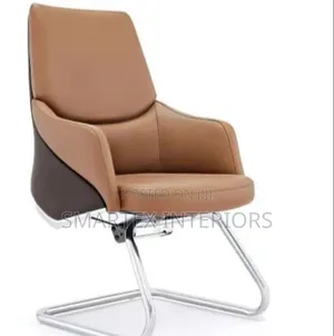Imported Executive Leather Visitors Office Chair