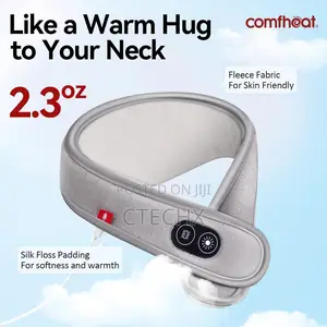Neck Heating Pad With Vibration Massage for Neck Cervical Pain Relief