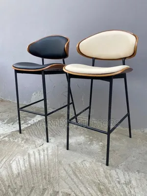 Best Quality Wooden Padded Leather High Barstool