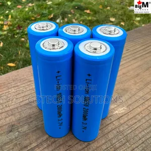 Rechargeable Lithium Batteries 3.7v Flat-Head 3800mah