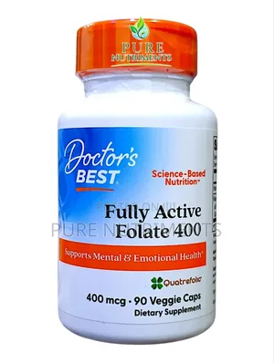 Doctors Best Folate 400mcg Quatrefolic 90 Caps For Brain And Pregnancy
