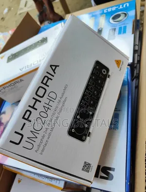 Beringer Sound Card U-Phoria Umc 204hd Audio Interface
