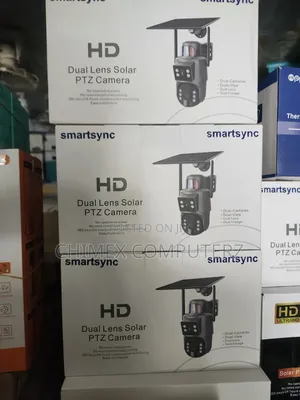 Dual Lens Solar PTZ Camera