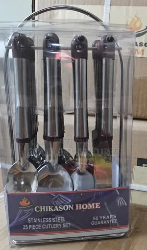 25 Pieces Cutlery Set Spoon