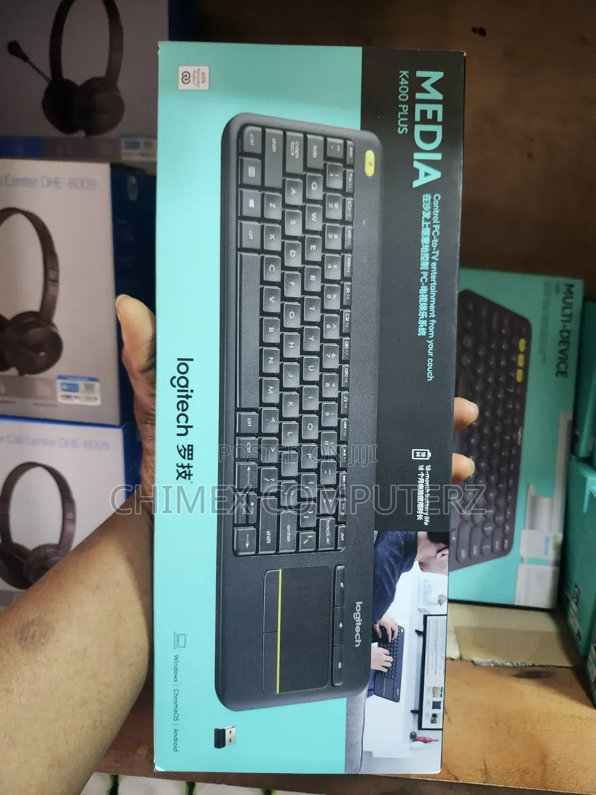 Logitech Plus Wireless Touch Keyboard