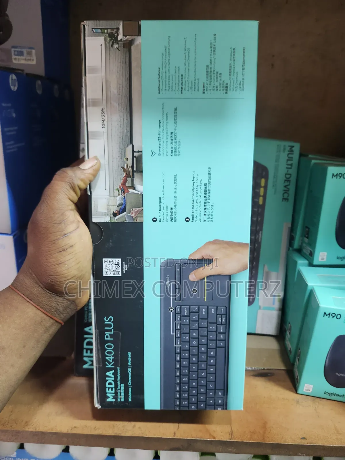 Logitech Plus Wireless Touch Keyboard