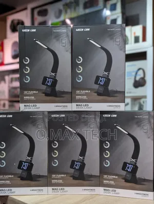 Green Lion Mag Led Desk Lamp With Wireless Charging Pad