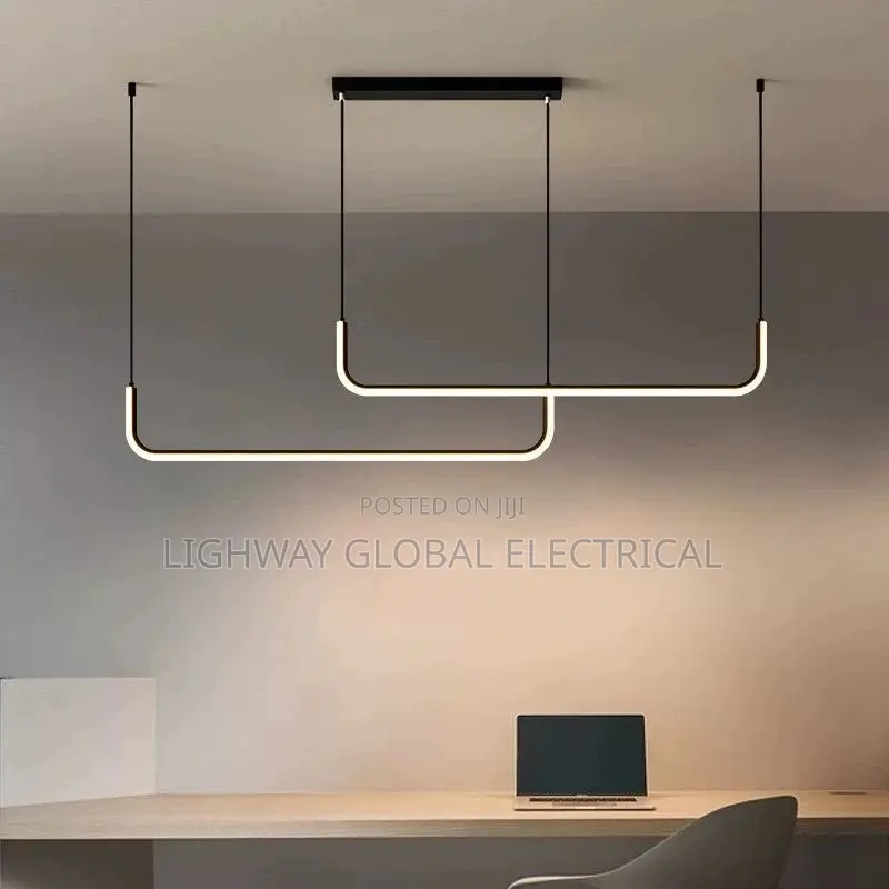 Simple Linear Led Chandelier