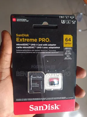 Micro Sd Card 64gig ( Sandisk Extreme Pro)