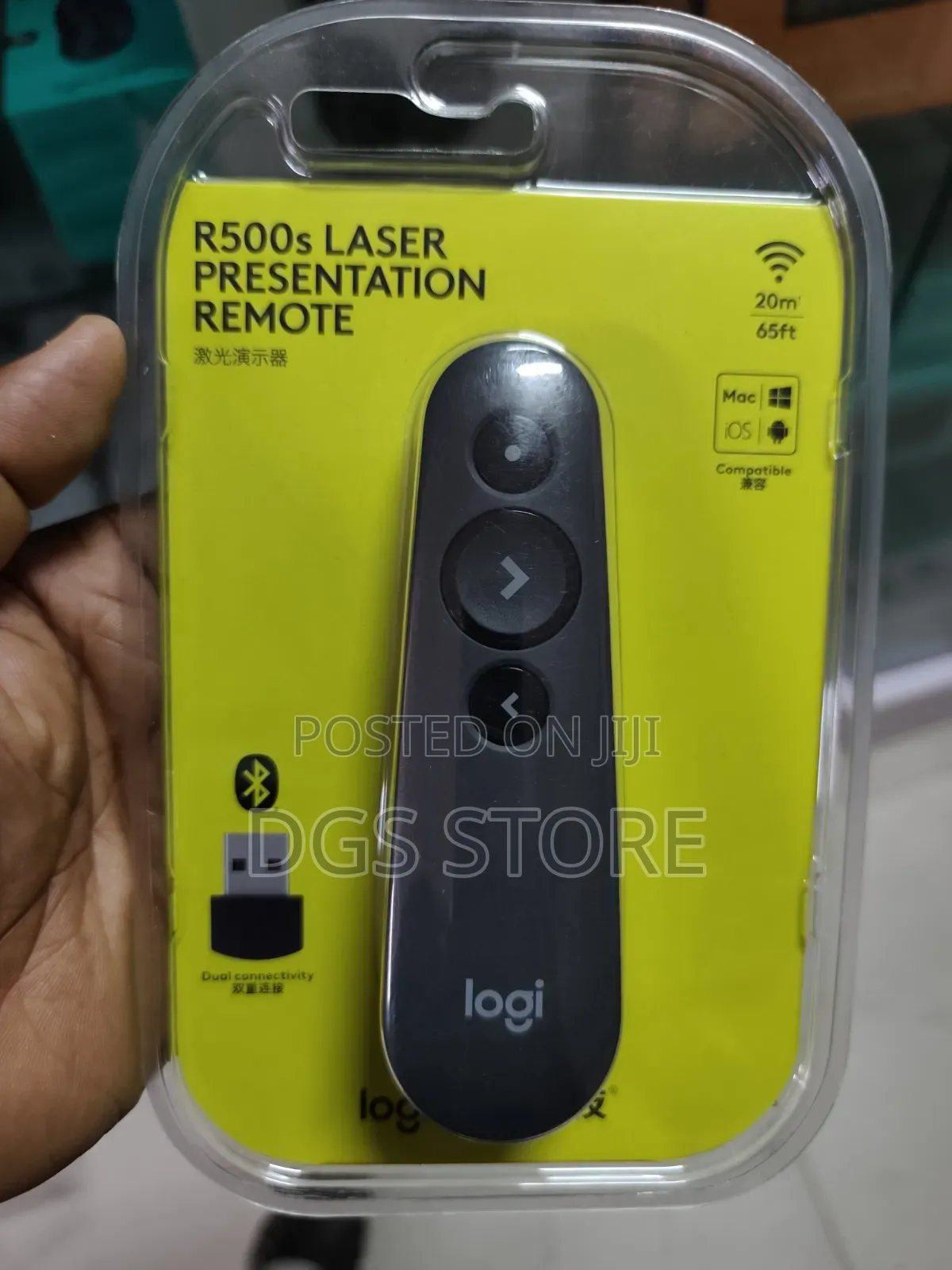 Logitech R500s Laser Presentation Remote 20m Range
