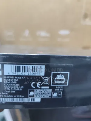 New Huawei Mate X7 512 GB Black