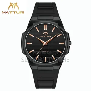 Matturi Rubber Strap Wristwatch