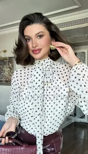 Zr Polka Dot Blouse