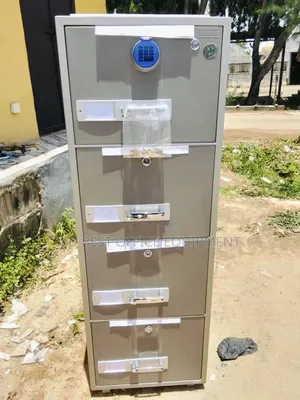 Four Drawing Fireproof Safe Cabinet