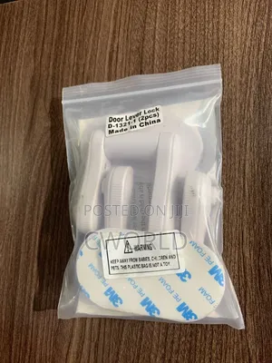 Child Safety Door Lever Lock – 2 Pcs