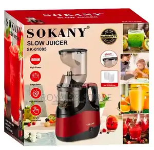 Sokany New Modern Electric Slow Juicer 800w