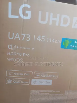 Lg 43 Inches Tv High With Two Years Warranty Brand New