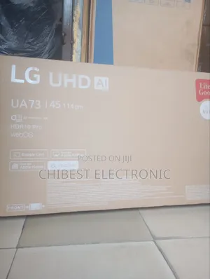Lg Smart Tv Uhd 43 Inches With Two Years Warranty Brand New
