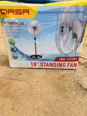 Qasa 18” Standing Fan ( Model QSF-18721) for Sale