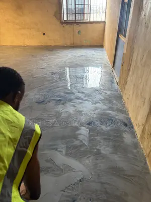 Epoxy Concrete, Resin Add Flakes and Designs
