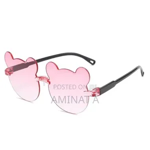 Gradient Frameless Carton Kids Sunglasses