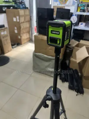 2 Lines Laser Level – Krted Self-Leveling Cross Line Green Beam