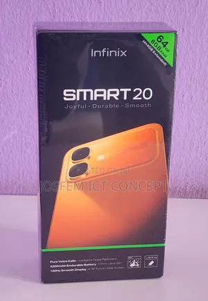 New Infinix Smart 20 64 GB Black