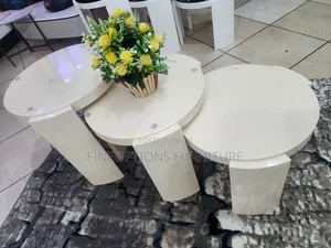 Ivory Cascade Stool