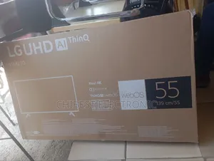 Lg Smart Tv Uhd 55 Inches With Two Years Warranty Brand New