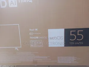 Lg Smart Tv 55 Inches With Two Year Warranty Brand New