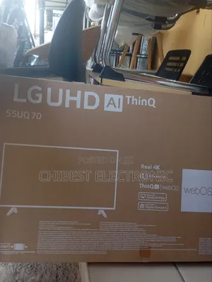 Lg Tv 55 Inches With Two Years Warranty Brand New