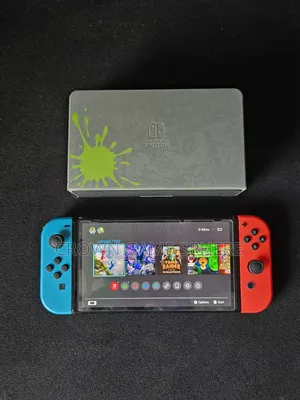 Clean Hacked Nintendo Switch Oled With 5 Games and Dock for Sale