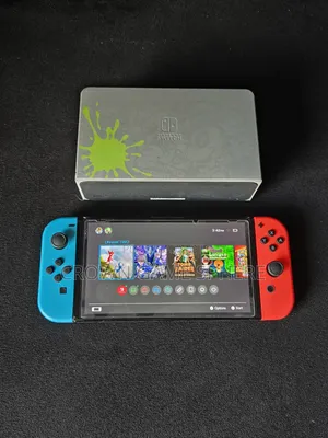 Clean Hacked Nintendo Switch Oled With 5 Games and Dock for Sale